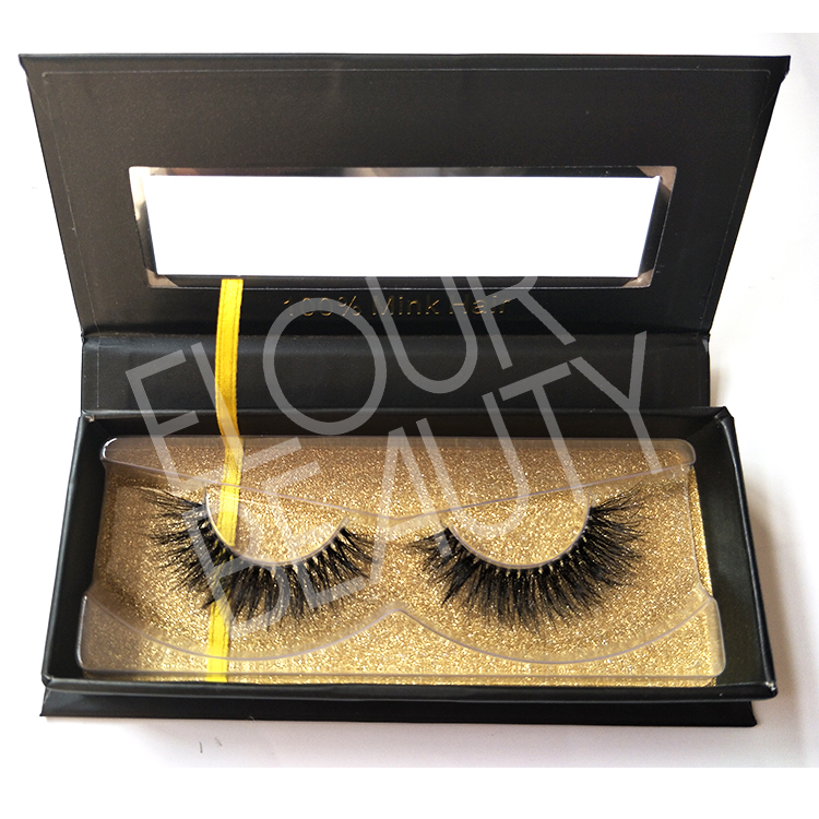 3D naked band mink eyelashes manufacturer ED45